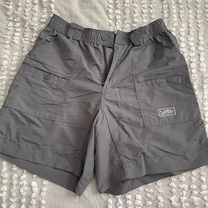 AFTCO Men's Charcoal Cargo Shorts